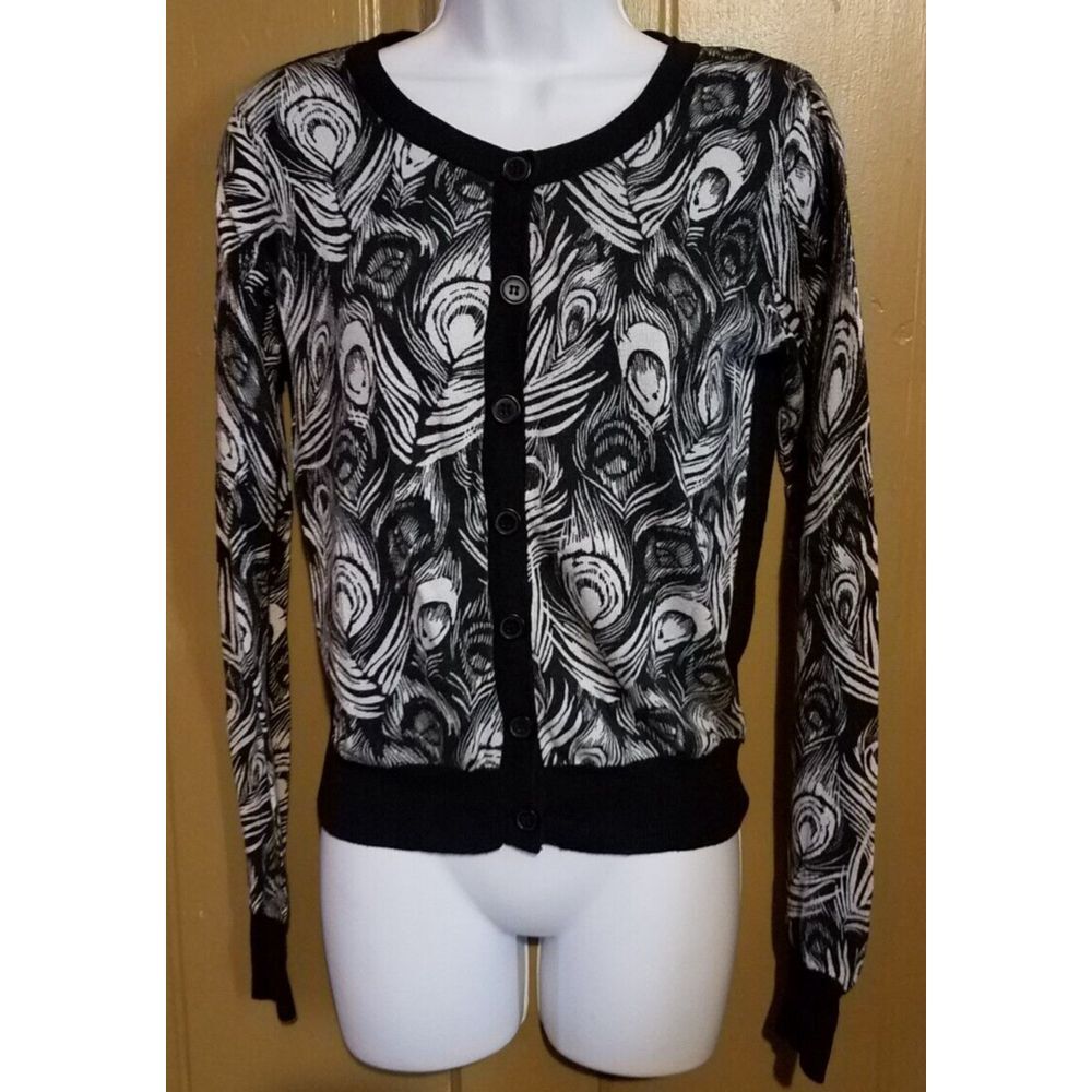 Alloy Women Long‎ Sleeve Button Front Sweater Size M